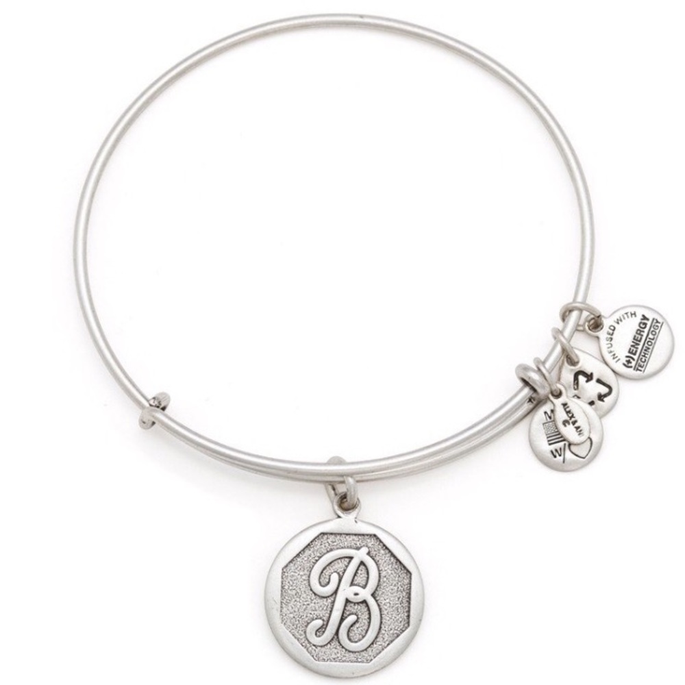 ALEX AND ANI Initial B Bracelet.